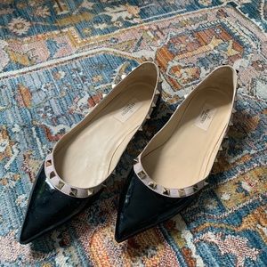 Valentino Garavani Rockstar Ballet Flats